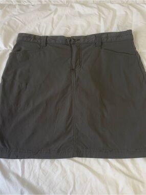 Eddie Bauer Charcoal Mini Skort
